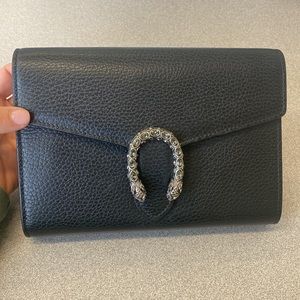 GUCCI DIONYSUS BLACK BAG